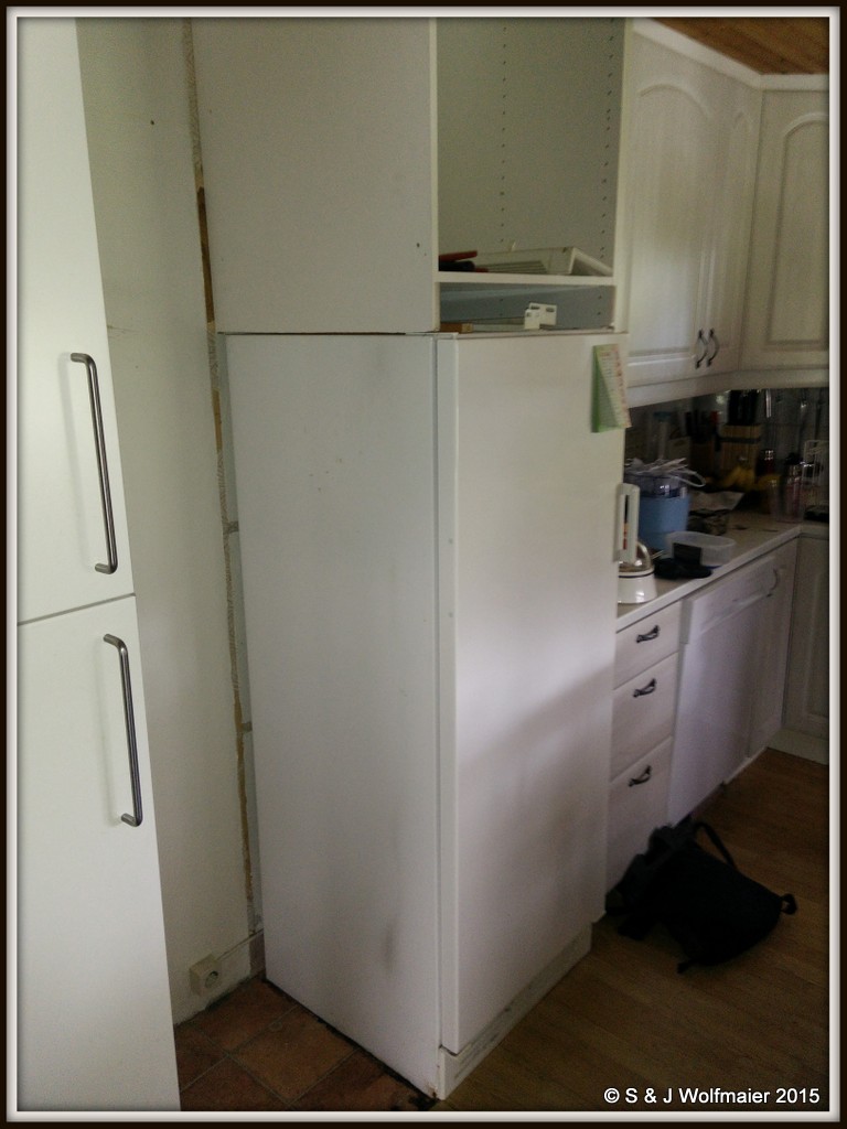 New fridge and freezer